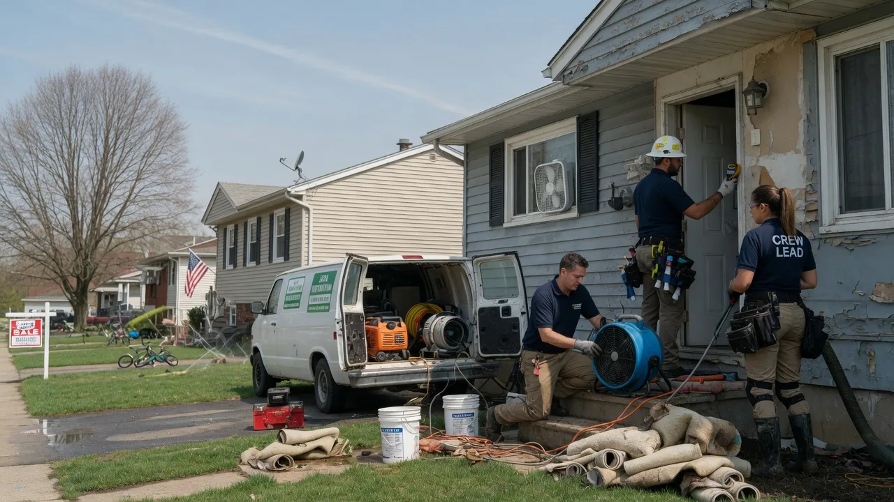 Flood Cleanup in Port Clinton, PA near me